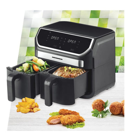 Oro keptuvė 1700 W, 8,5 l HAF-KDB1700BK HEINNER