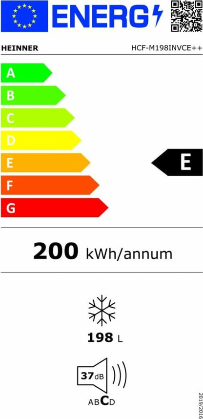 Šaldiklis HCF-M198INVCE++ HEINNER