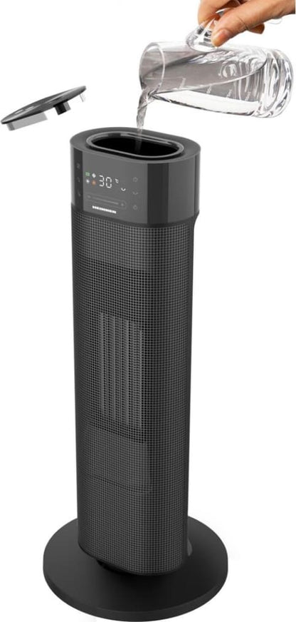 Keraminis šildytuvas su drėkintuvu 1300/2000W HCH-LH2000BK HEINNER