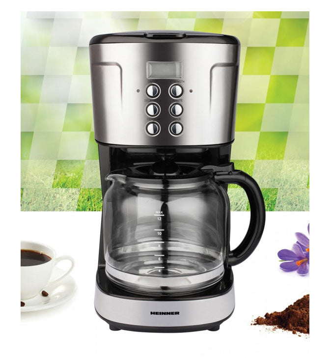 Kavos aparatas 900W, 1,5 l HCM-D915BKS HEINNER