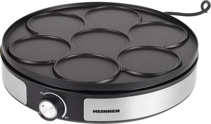 Blynų kepimo paviršius, 1500W HCPM-F15RVSS HEINNER