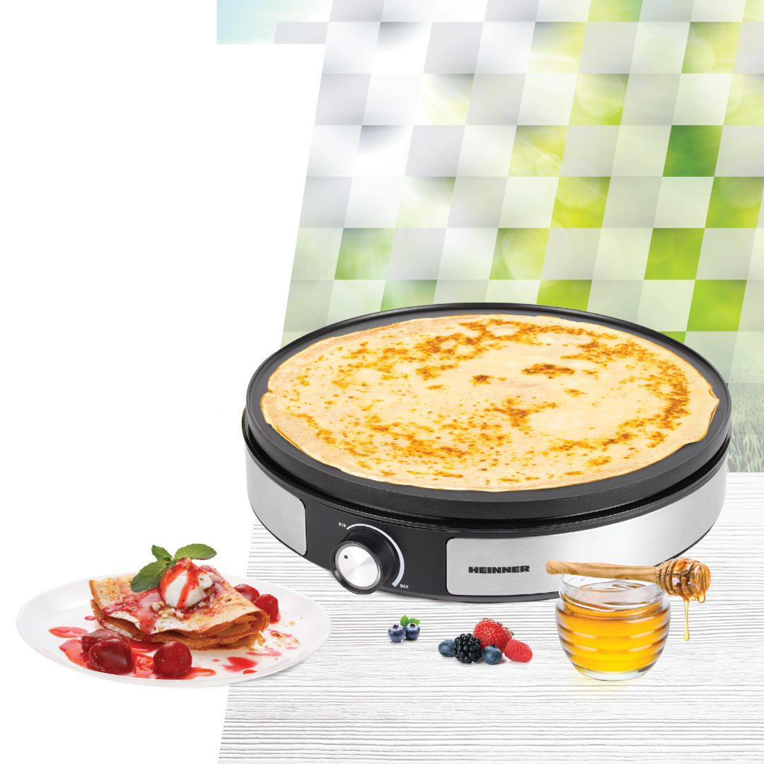Blynų kepimo paviršius, 1500W HCPM-F15RVSS HEINNER