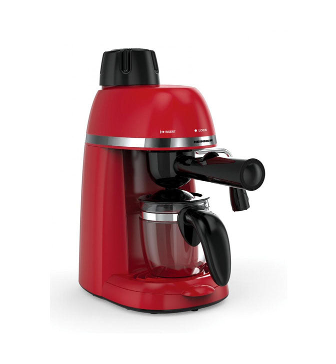 Kavos aparatas 800 W, 0,24 l, 3,5 bar HEM-350RD HEINNER