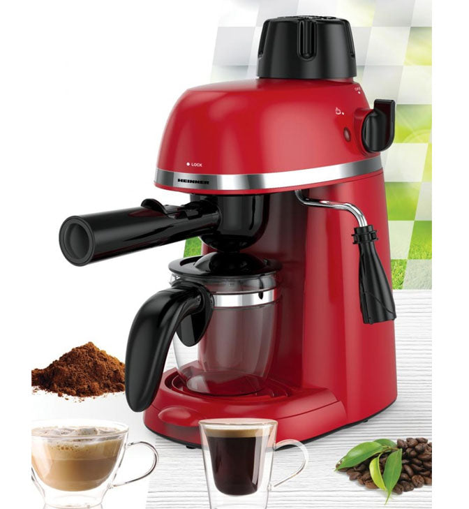 Kavos aparatas 800 W, 0,24 l, 3,5 bar HEM-350RD HEINNER