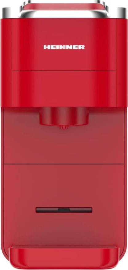 Kavos aparatas (įvairios kapsulės ir malta kava) 1525W, 1.5L HEMC-DD15RED HEINNER