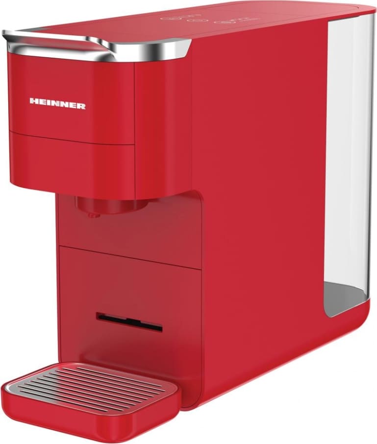 Kavos aparatas (įvairios kapsulės ir malta kava) 1525W, 1.5L HEMC-DD15RED HEINNER