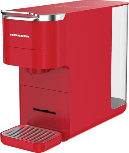 Kavos aparatas (įvairios kapsulės ir malta kava) 1525W, 1.5L HEMC-DD15RED HEINNER