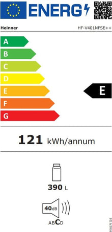 Šaldytuvas one door HF-V401NFSE++ HEINNER