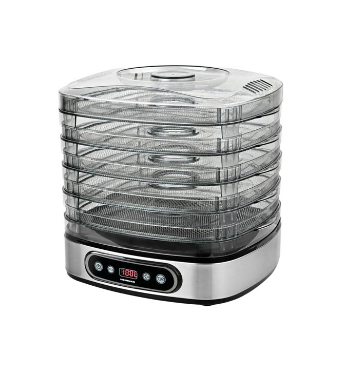 Vaisių ir daržovių džiovintuvas 320–380 W, 18,5 l HFD-K380SSBK HEINNER