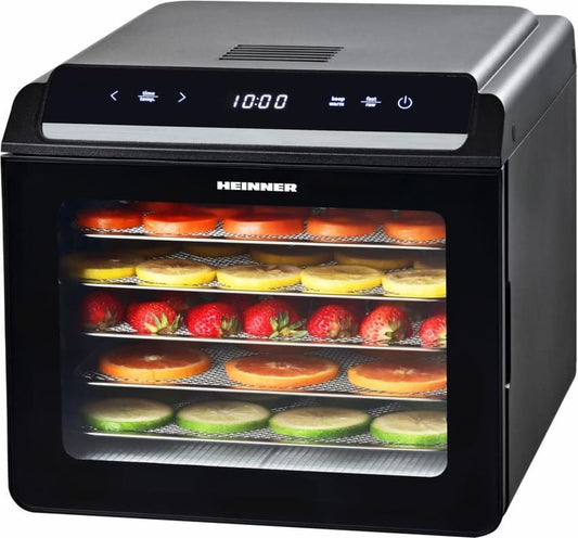 Vaisių ir daržovių džiovintuvas 500-600W HFD-KD600BK HEINNER