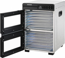 Vaisių ir daržovių džiovintuvas 1000-1200W HFD-KDDB1200BKSS HEINNER
