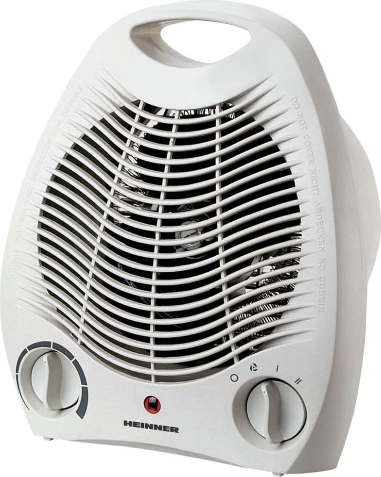 Elektrinis šildytuvas, termoventiliatorius 1000/2000W HFH-L2000WH HEINNER