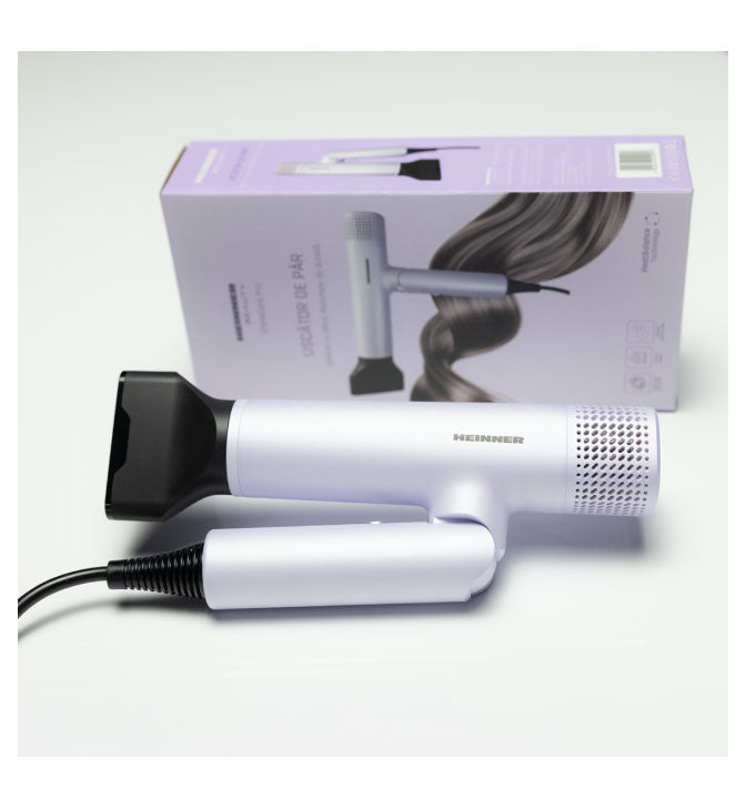 Plaukų džiovintuvas 1600 W, violetinis, HHD-Y16BLDC-LV HEINNER