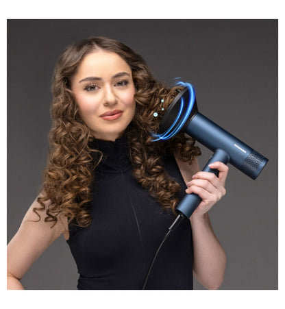 Plaukų džiovintuvas 1800 W, mėlynas, HHD-Y18BLDC-BL HEINNER