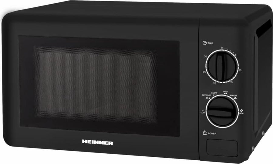Mikrobangų krosnelė 700W, 20L HMW-20BK2 HEINNER