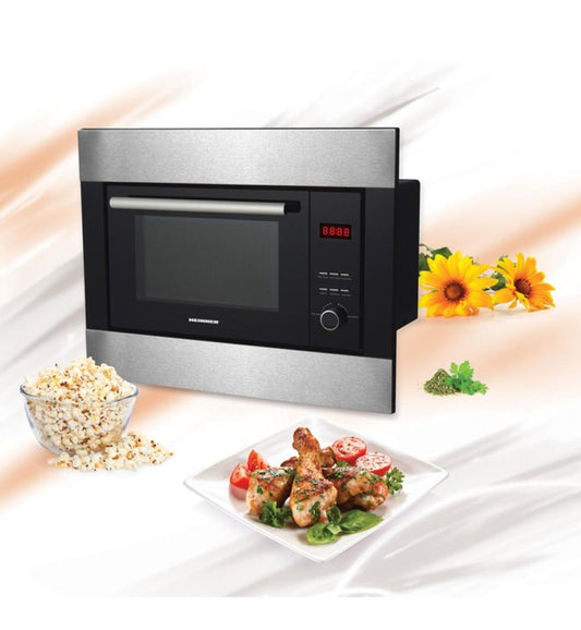 Įmontuojama mikrobangų krosnelė 800W, 23L HMW-23BIXBK HEINNER