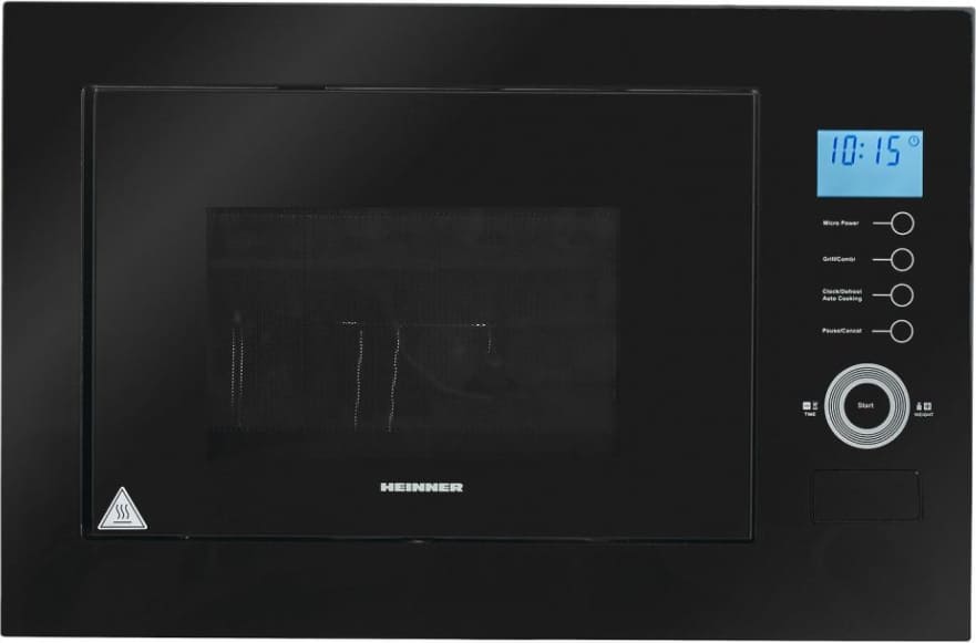 Įmontuojama mikrobangų krosnelė 900W, 25L HMW-25BIGBK HEINNER