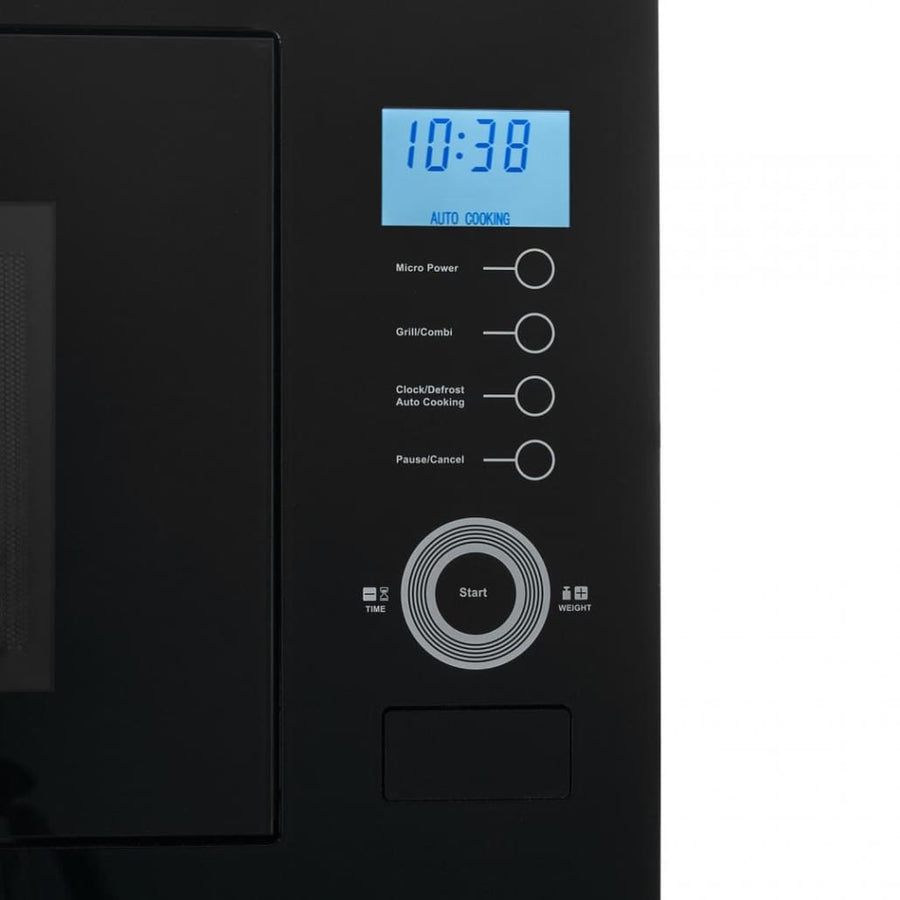 Įmontuojama mikrobangų krosnelė 900W, 25L HMW-25BIGBK HEINNER