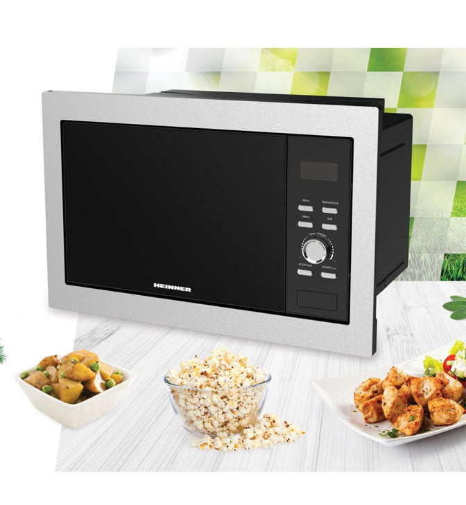 Įmontuojama mikrobangų krosnelė 800W, 23L HMW-BI2360SS HEINNER