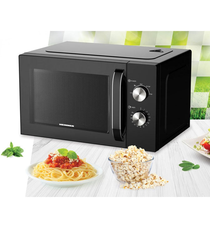 Mikrobangų krosnelė 850W, 25L HMW-M2535BK HEINNER