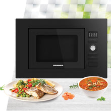 Įmontuojama mikrobangų krosnelė 800W, 20L HMW-MDBI20GDBK HEINNER