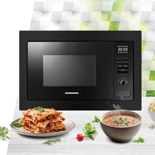 Įmontuojama mikrobangų krosnelė 800W, 20L HMW-MDBI25GDBK HEINNER
