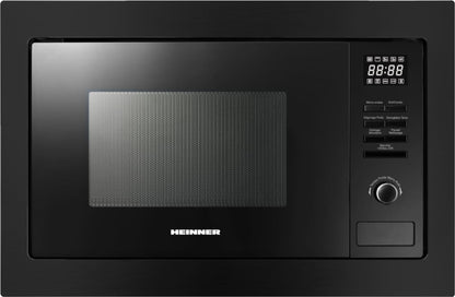 Įmontuojama mikrobangų krosnelė 800W, 20L HMW-MDBI25GDBK HEINNER