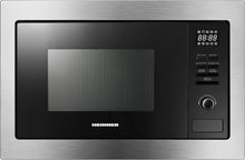 Įmontuojama mikrobangų krosnelė 900W, 20L HMW-MDBI25GDIX HEINNER