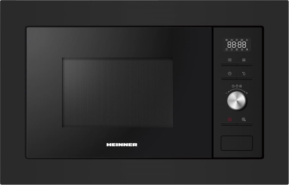 Įmontuojama mikrobangų krosnelė 1000W, 28L HMW-MDBI28GDBK HEINNER