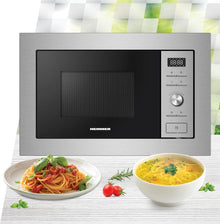 Įmontuojama mikrobangų krosnelė 1000W, 28L HMW-MDBI28GDIX HEINNER