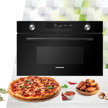 Įmontuojama mikrobangų krosnelė 900W, 34L HMW-MDBI34CTBK HEINNER