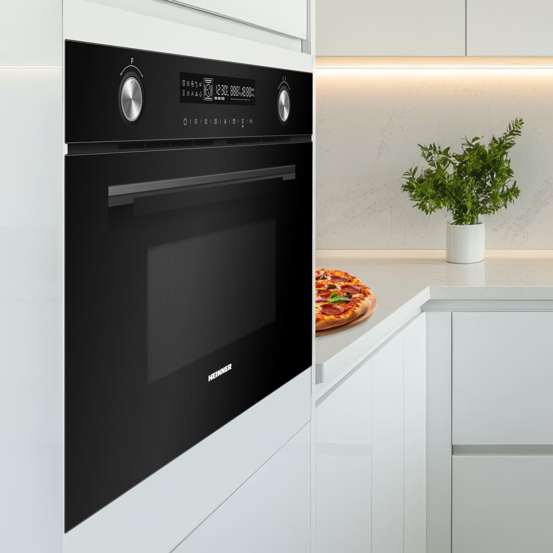 Įmontuojama mikrobangų krosnelė 900W, 34L HMW-MDBI34CTBK HEINNER