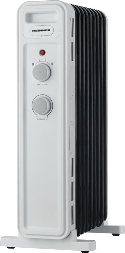 Tepalinis radiatorius 800/1200/2000W HOH-M09WH-BK HEINNER
