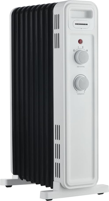 Tepalinis radiatorius 800/1200/2000W HOH-M09WH-BK HEINNER