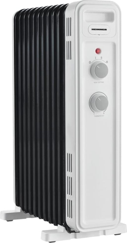 Tepalinis radiatorius 1000W/1300W/2300W HOH-M11WH-BK HEINNER