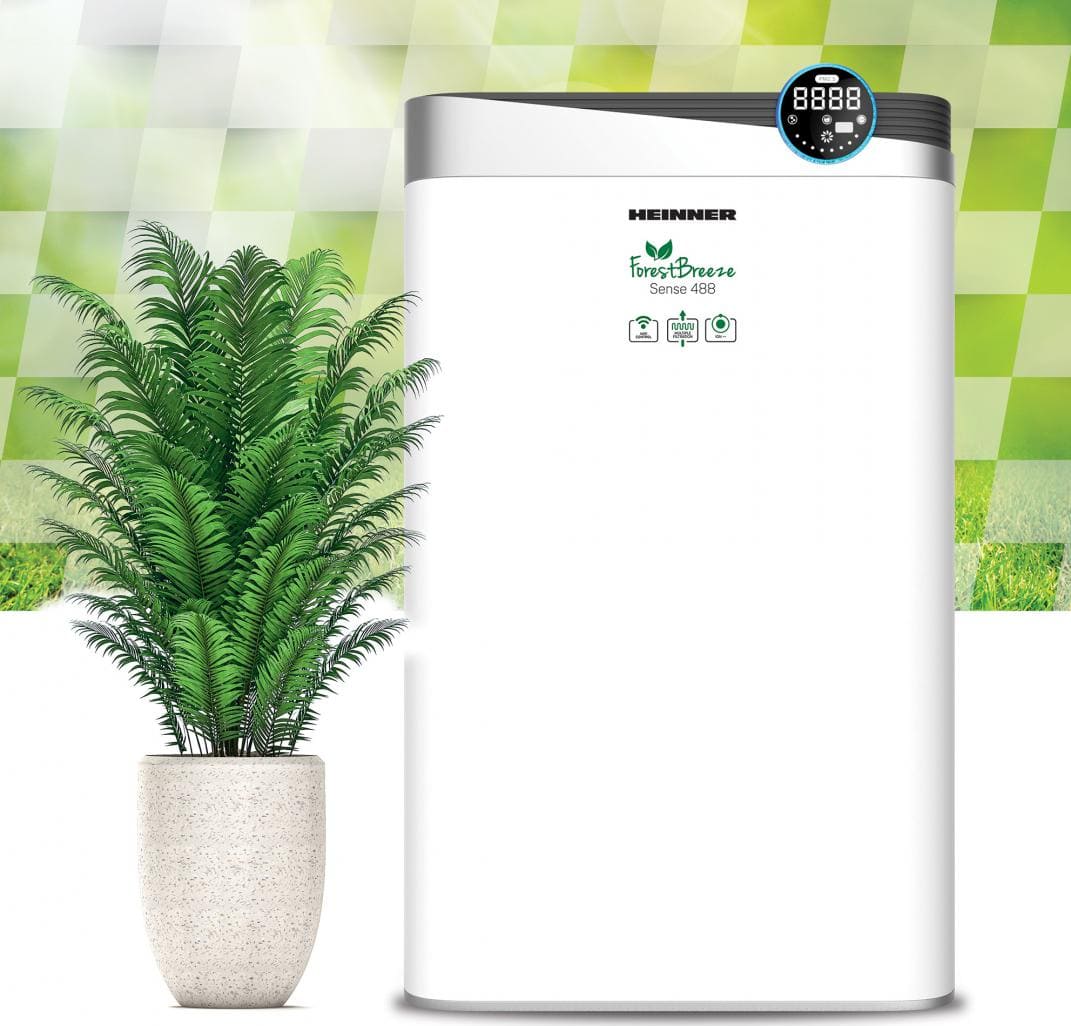 Oro valytuvas 85W 58m2 488m3/h HPA-488WIFI HEINNER