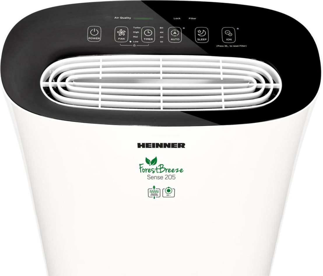 Oro valytuvas 22W 24m2 205m3/h HPA-M205 HEINNER