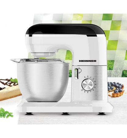 Planetinis maišytuvas 1300W, 6L HPM-1300WHBK HEINNER