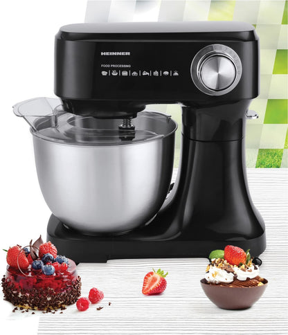 Planetinis maišytuvas 600W, 3,5L HPM-D750BK HEINNER
