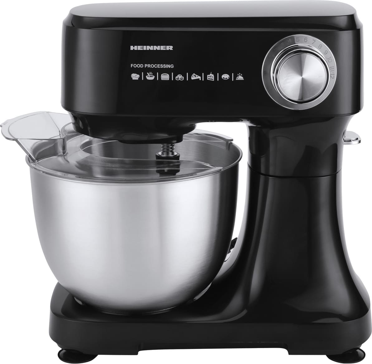 Planetinis maišytuvas 600W, 3,5L HPM-D750BK HEINNER