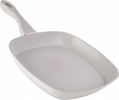 Griliaus keptuvė, aliuminio, su dangčiu, nelimpančia danga 28x4cm HR-BET-GRILL28 HEINNER