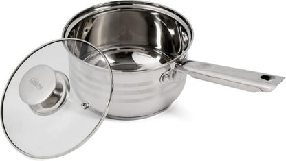 Puodas nerūdijančio plieno su teflono danga 1.9L 16x9.5cm HR-HJ-019 HEINNER