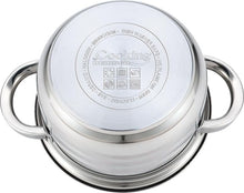 Puodas nerūdijančio plieno su teflono danga 2.5L 18x10.5cm HR-HJ-025 HEINNER