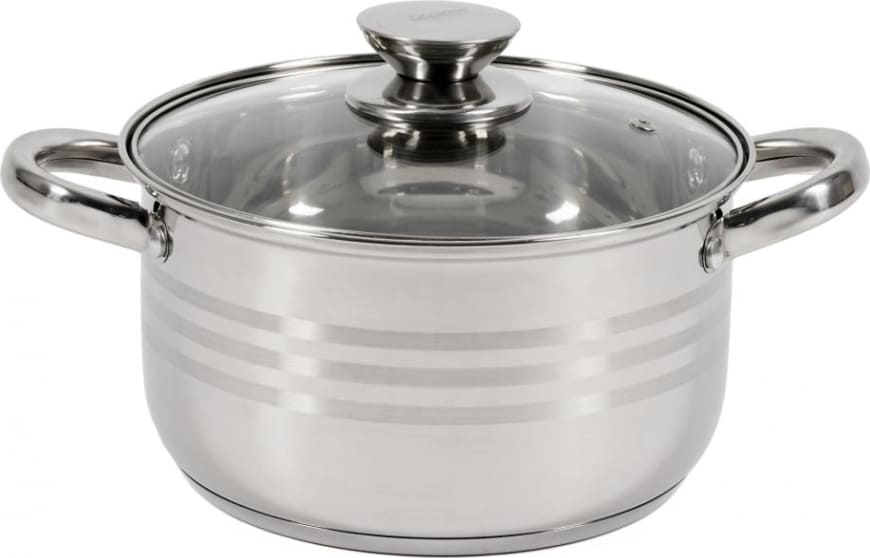 Puodas nerūdijančio plieno su teflono danga 3.5L 20x11.5cm HR-HJ-035 HEINNER