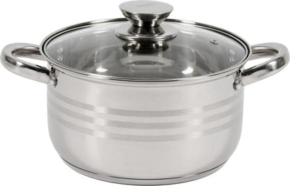 Puodas nerūdijančio plieno su teflono danga 3.5L 20x11.5cm HR-HJ-035 HEINNER