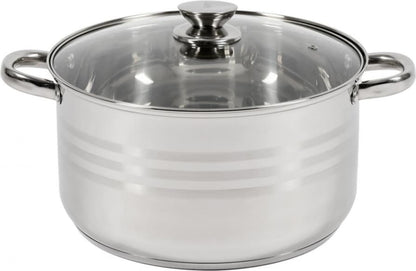 Puodas nerūdijančio plieno su teflono danga 7L 26x14.5cm HR-HJ-07 HEINNER