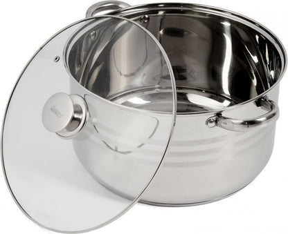 Puodas nerūdijančio plieno su teflono danga 12L 30x17cm HR-HJ-12 HEINNER
