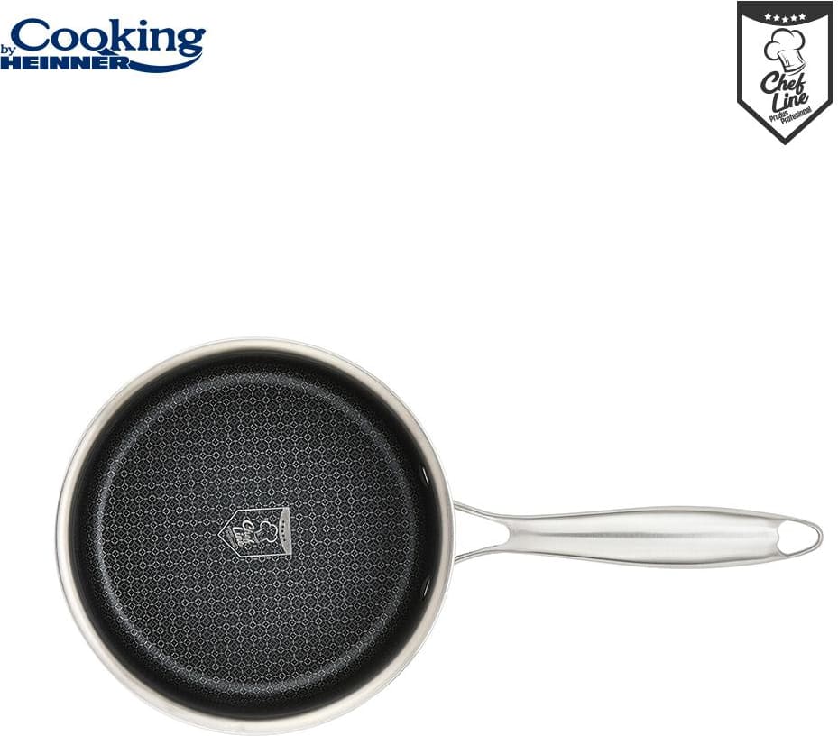 Puodas nerūdijančio plieno su keramikos danga 2L 18x9cm HR-MRK-18 HEINNER