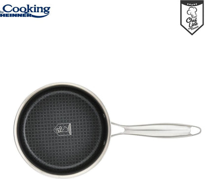 Puodas nerūdijančio plieno su keramikos danga 2L 18x9cm HR-MRK-18 HEINNER