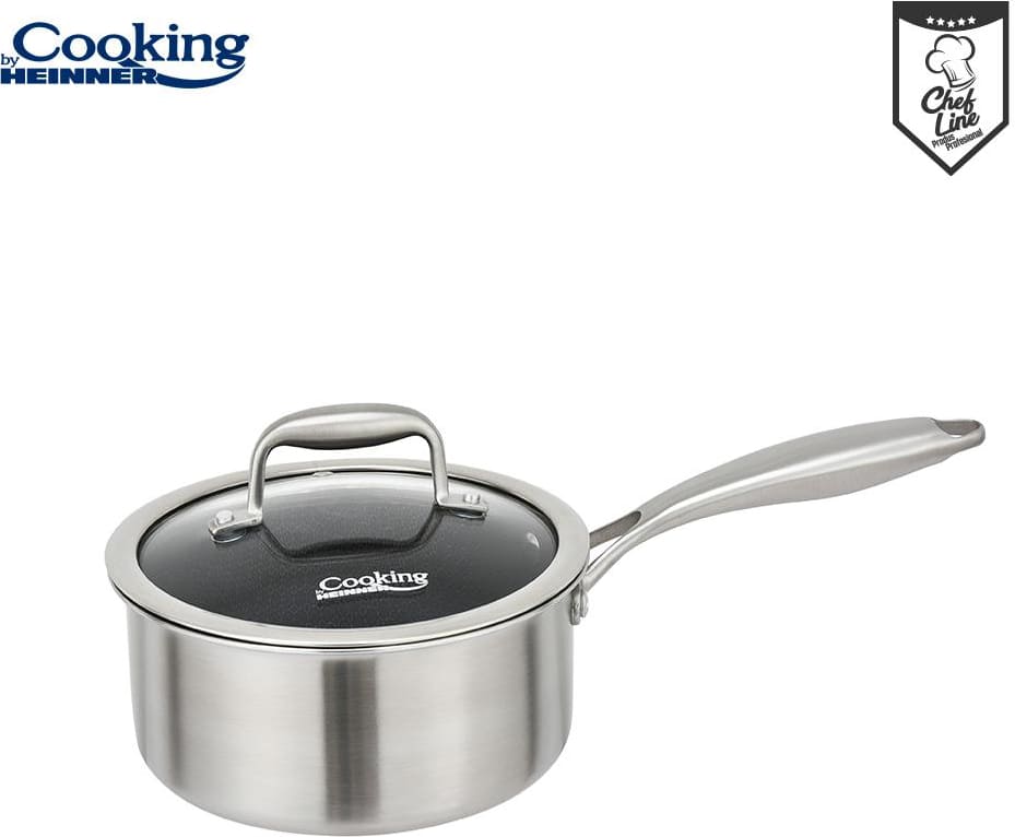 Puodas nerūdijančio plieno su keramikos danga 2L 18x9cm HR-MRK-18 HEINNER